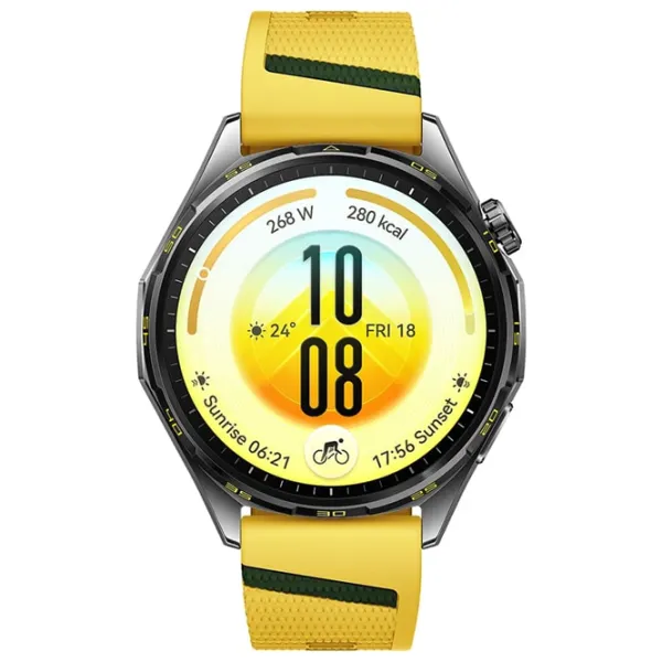 Ceas inteligent Huawei GT 7 1.47" / 46 mm / Yellow - Yellow / 55020JTW photo 2