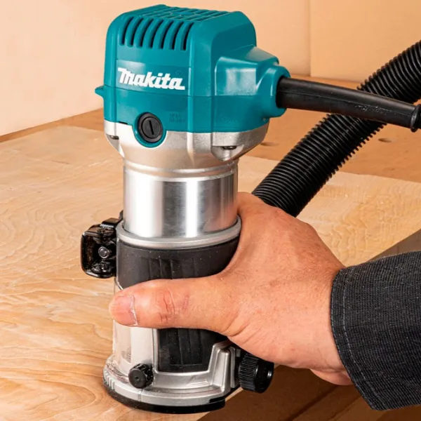 Maşina de frezat Makita RT0702C 710 W / Blue photo 5