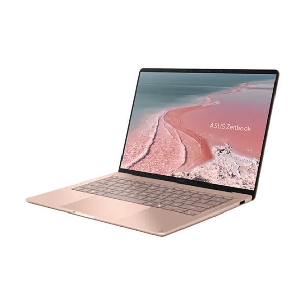 Laptop Asus Zenbook 14 OLED UX3480KA Ryzen AI 5 330 / 16 GB / 512 GB / VGA Integrată / Pink photo 4