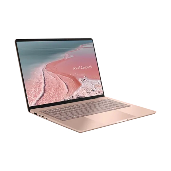 Laptop Asus Zenbook 14 OLED UX3480KA Ryzen AI 5 330 / 16 GB / 512 GB / VGA Integrată / Pink photo 12