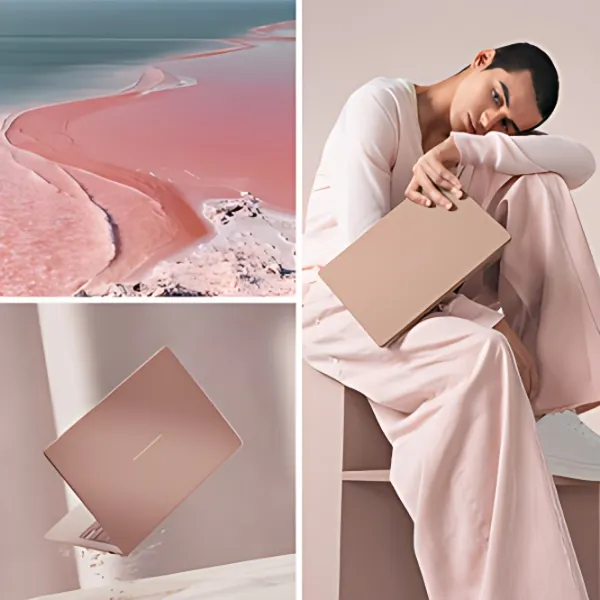 Laptop Asus Zenbook 14 OLED UX3480KA Ryzen AI 5 330 / 16 GB / 512 GB / VGA Integrată / Pink photo 14