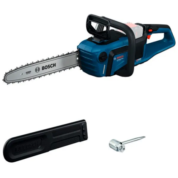 Цепная пила Bosch B06008D3000 Аккумуляторный/ Синий photo 1