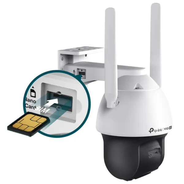 Камера видеонаблюдения TP-Link VIGI C540-4G Беспроводные/ Белый photo 2