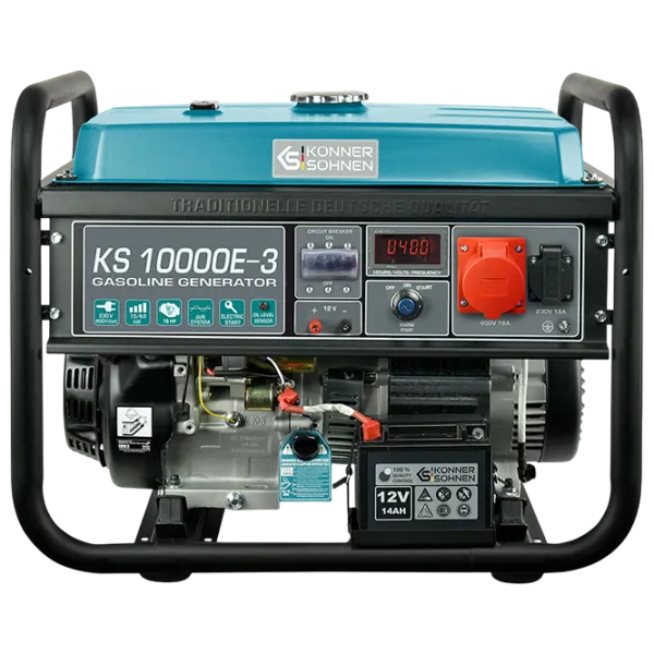 Generator de curent Könner & Söhnen KS 10000E-3 230 / 400 V Benzină / 7.5 kW photo 1