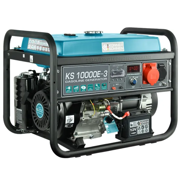 Generator de curent Könner & Söhnen KS 10000E-3 230 / 400 V Benzină / 7.5 kW photo 2