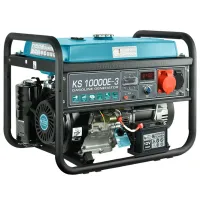 Generator de curent Könner & Söhnen KS 10000E-3 230 / 400 V Benzină / 7.5 kW photo 2