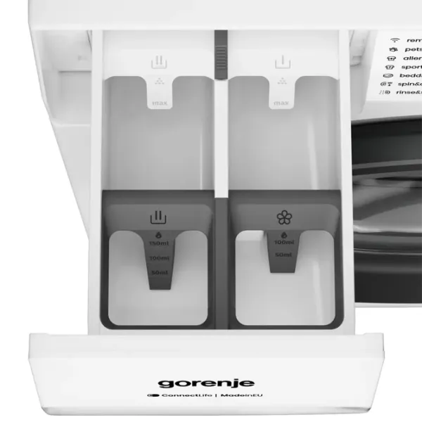 Стиральная машина Gorenje WG4S84A2 8 кг / 1400 об/мин / Белый photo 8