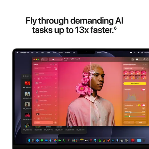 Laptop Apple MacBook Pro 14 2026 M6 (12C/12G) / 16 GB / 1 TB / VGA Integrată / Black photo 7