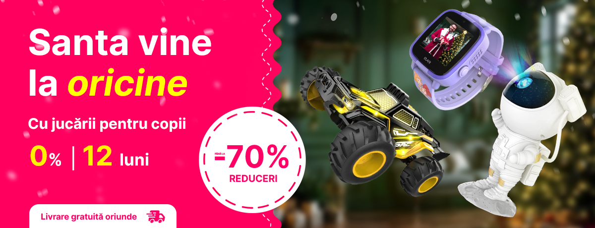 Santa vine la oricine cu cadou mult dorit!