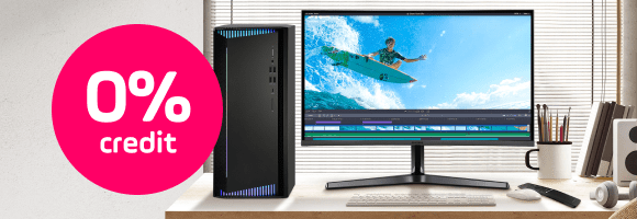 Cele mai performante monitoare și calculatoare în credit 0%
