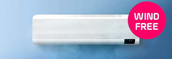 Новая линейка кондиционеров Samsung с технологией WindFree