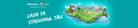 Cumpără tehnică Hisense și participă la tombolă