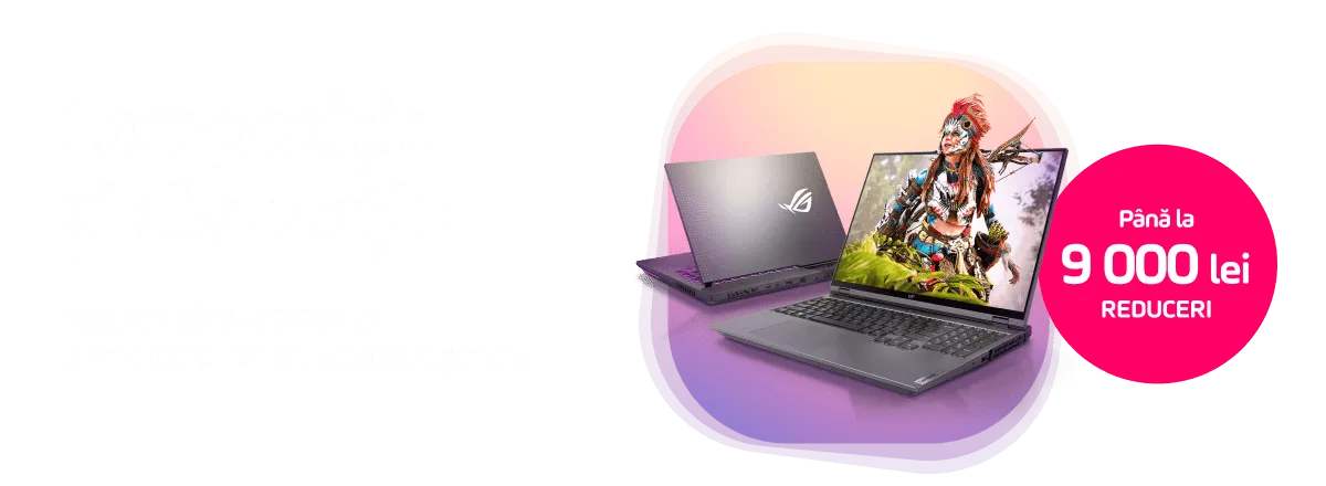 Competiția e și mai distractivă cu un laptop pe măsură!