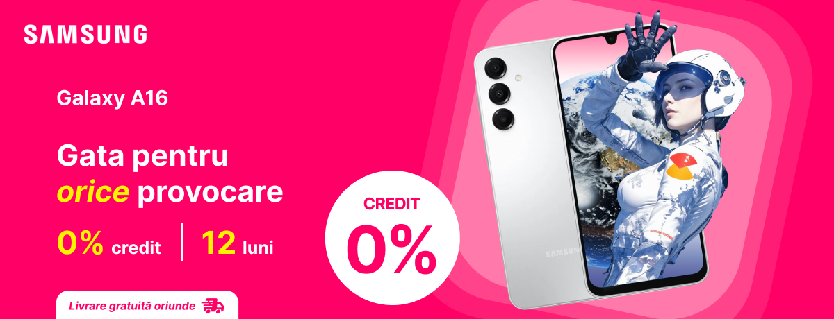 Fii gata pentru orice provocare digitală cu Samsung A16