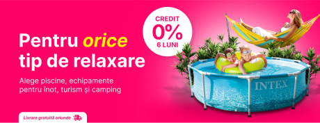 Ai orice echipament pentru orice tip de relaxare!