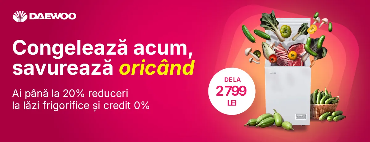 Pune la congelat orice aliment pe care îl preferi!