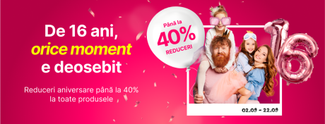 De 16 ani, orice moment e deosebit!