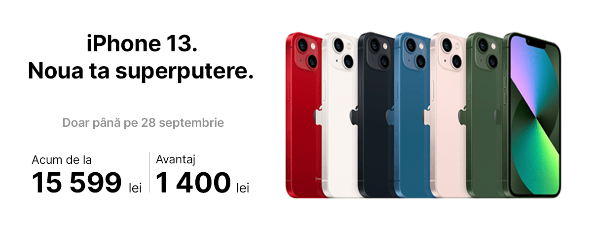 iPhone 13 – superputerea ta!