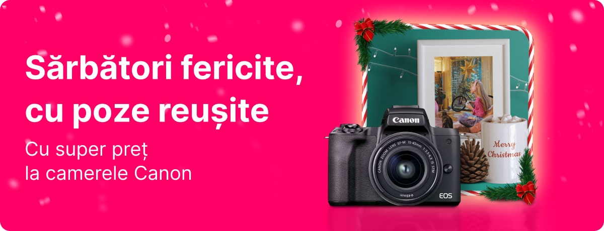 Sărbători fericite și poze reușite cu Canon!