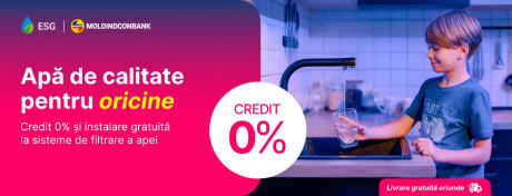 Sisteme de filtrare a apei în credit 0%!