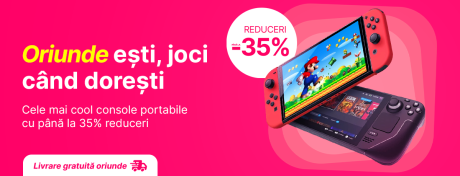 Reduceri până la 35% la console portabile!
