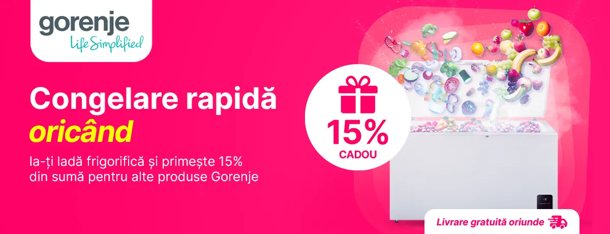 Ia-ți o ladă frigorifică și primește certificat cadou!
