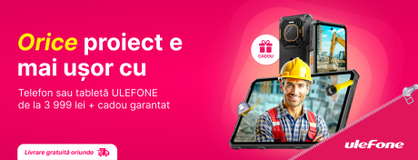 Orice proiect e mai ușor cu telefonul sau tableta ULEFONE și cadoul garantat!