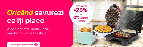 Oricând savurezi ce îți place!