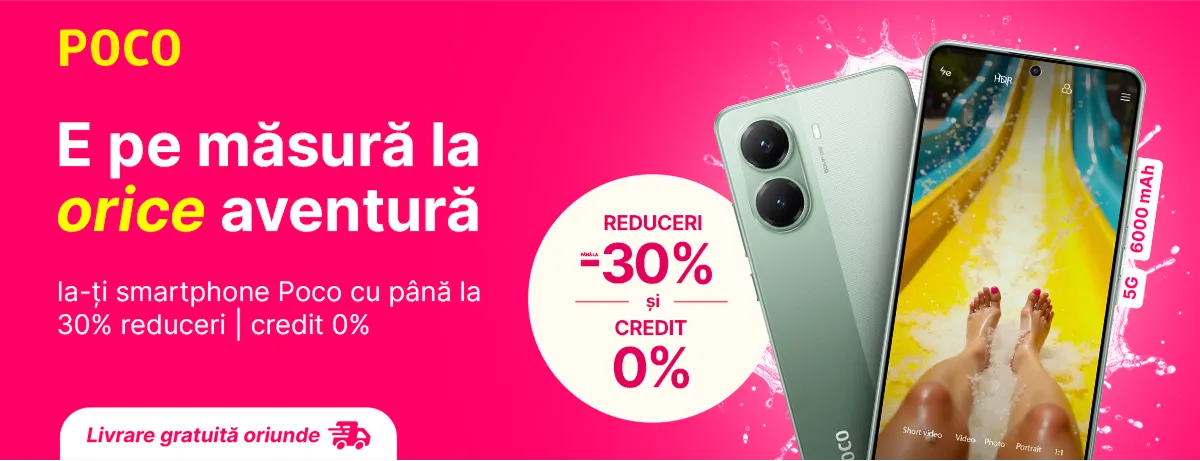 Bucură-te de reduceri la orice smartphone POCO!