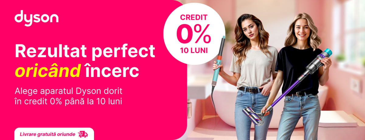 Oferte exclusive la aparatele preferate Dyson!