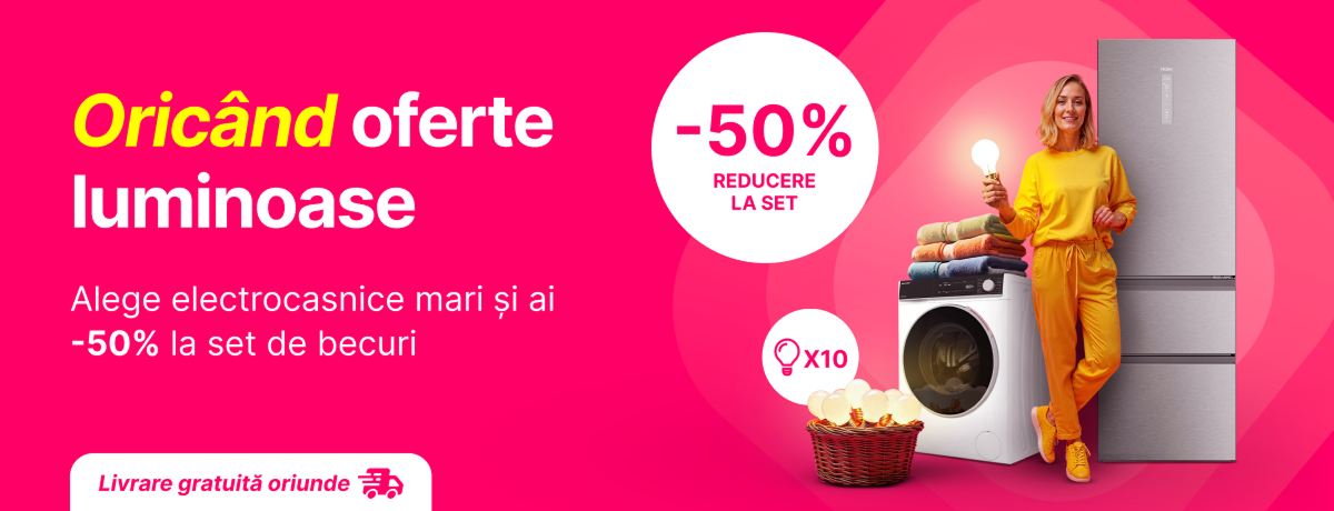 Evrica! Oferte luminoase doar la Enter!