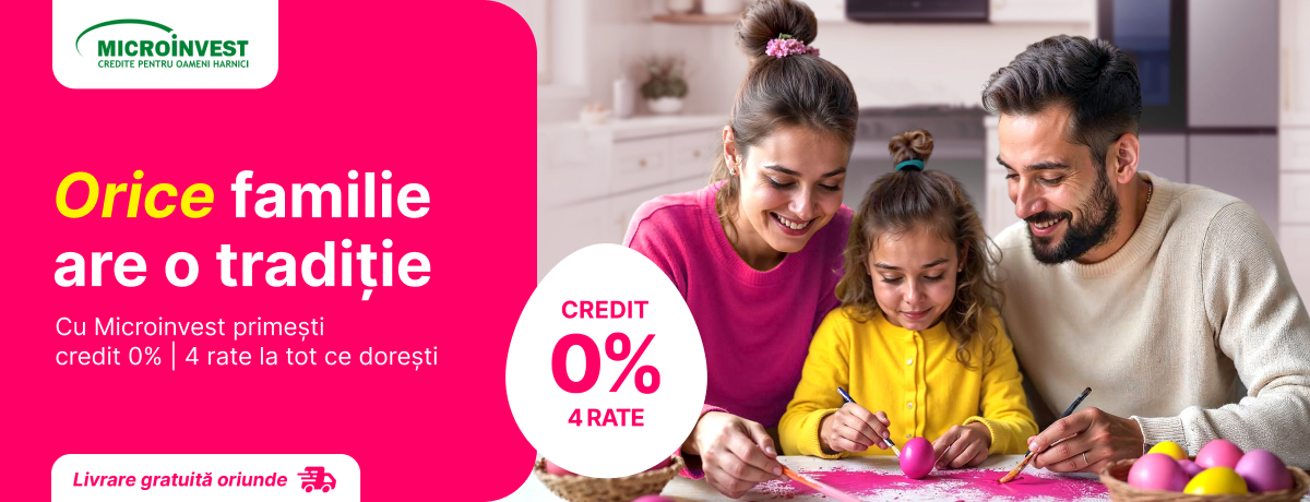 Sărbătorim Paștele împreună!