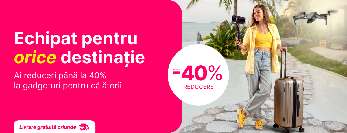 Acum e timpul să te echipezi pentru orice destinație!