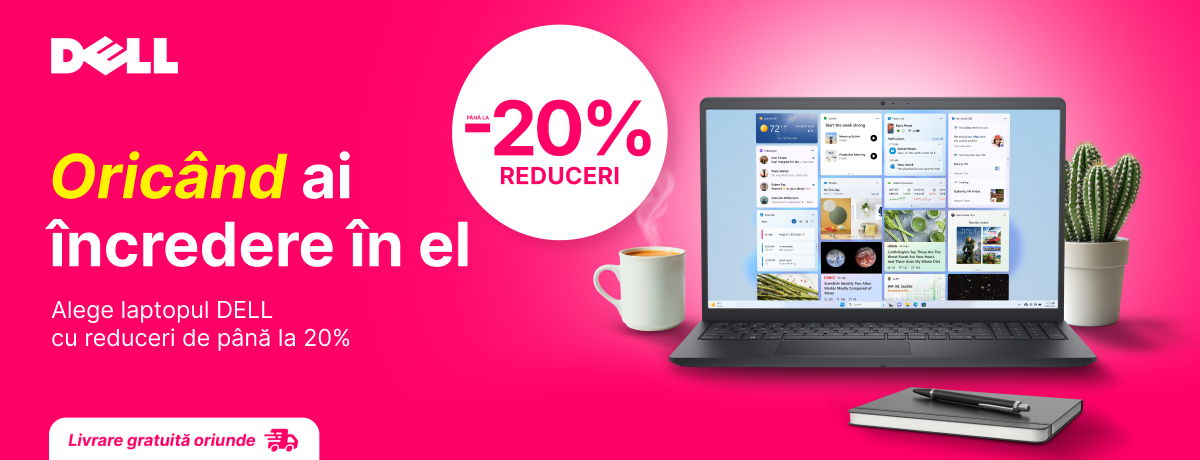 Laptopul care nu te va dezamăgi!