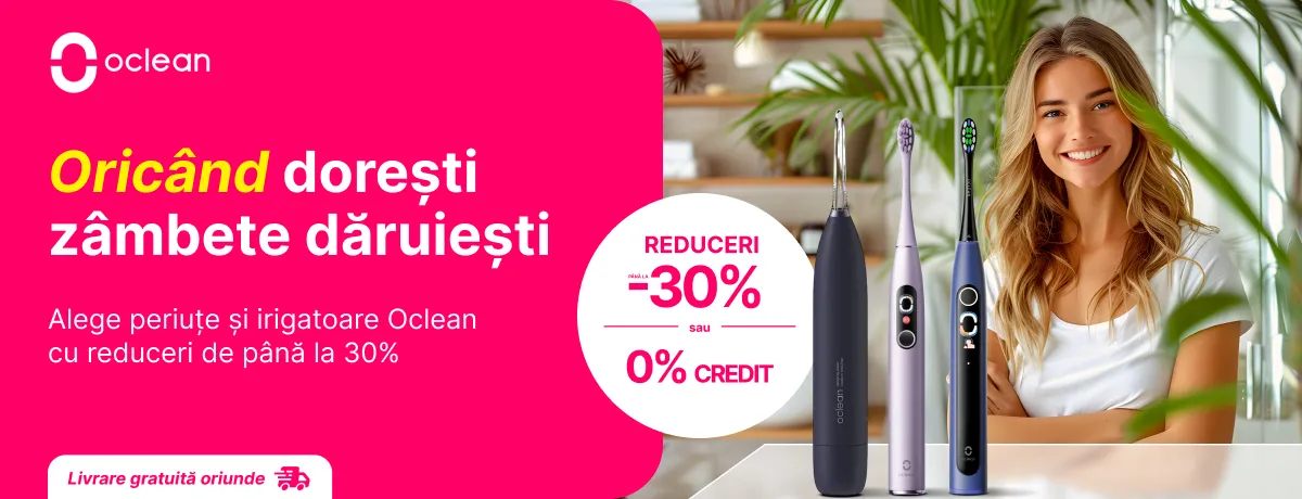 Oferta strălucitoare la aticolele de sanatate Oclean!