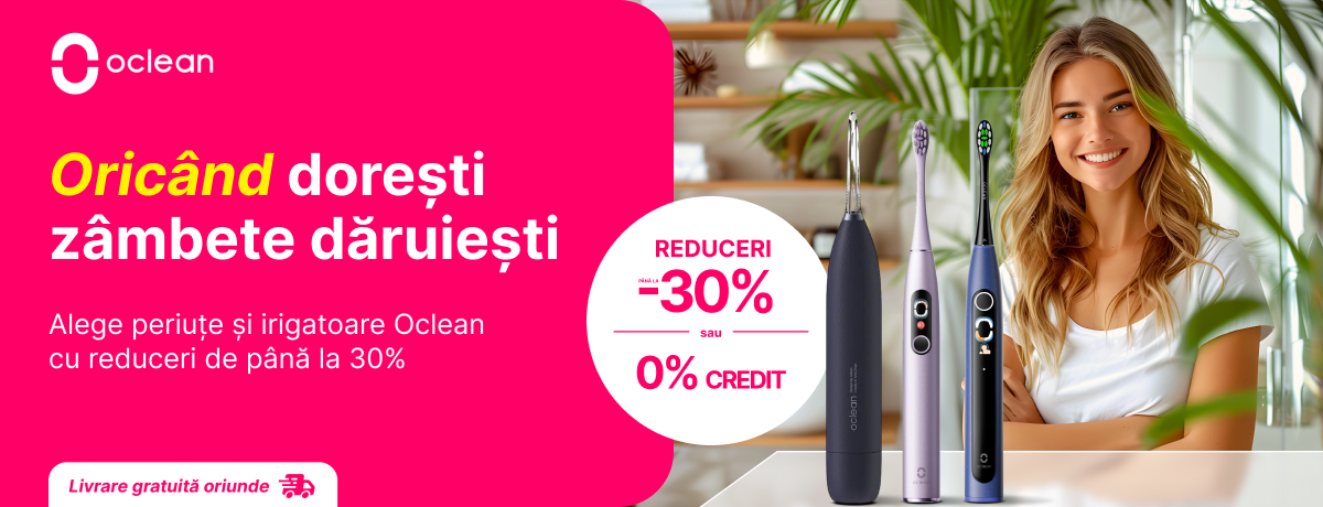 Oferta strălucitoare la aticolele de sanatate Oclean!