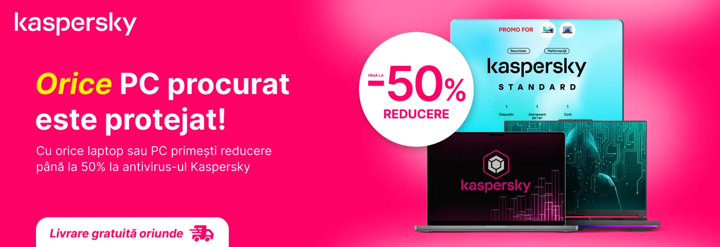 Orice calculator cumpărat trebuie protejat cu antivirus-ul Kaspersky