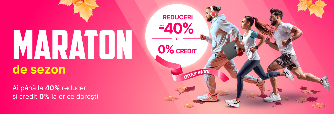 Enter anunță Maraton de sezon cu reduceri și credit 0% la orice!