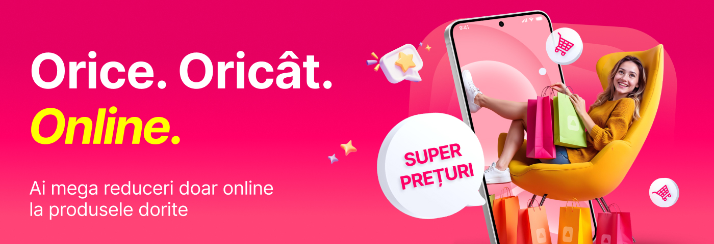 Oferte speciale DOAR ONLINE