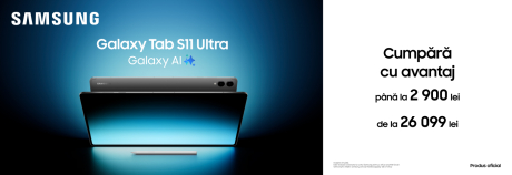 Galaxy Tab S11 Ultra și Galaxy Tab S11 – performanță care te ține în acțiune!