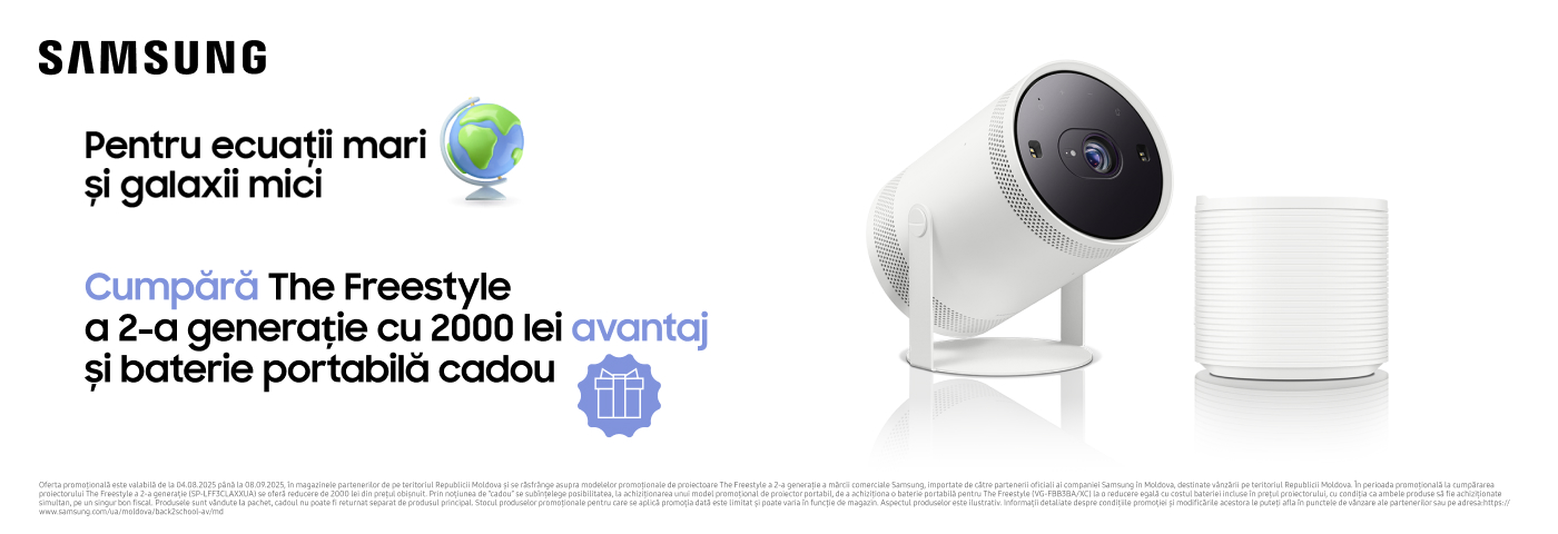 Ofertă exclusivă pentru The FreeStyle!