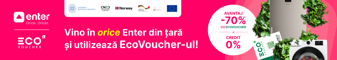 Utilizează-ți eficient Ecovoucher-ul la Enter!