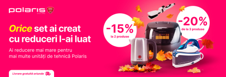 Mai multe produse Polaris - reducere mai mare!
