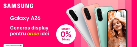 Galaxy A26 te va cuceri!