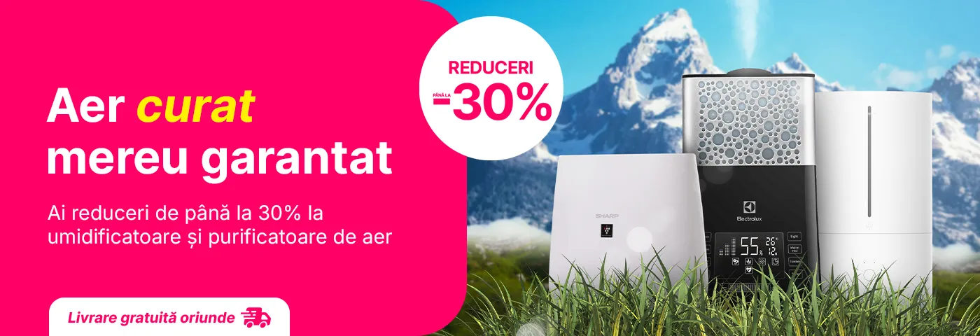 Orice disconfort purificat și evaporat!