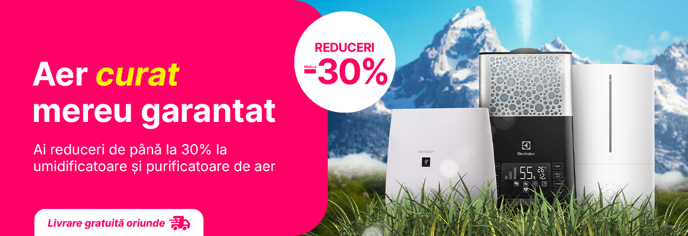 Orice disconfort purificat și evaporat!