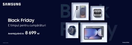 Tot ce dorești de la Samsung acum cu oferte de Black Friday!