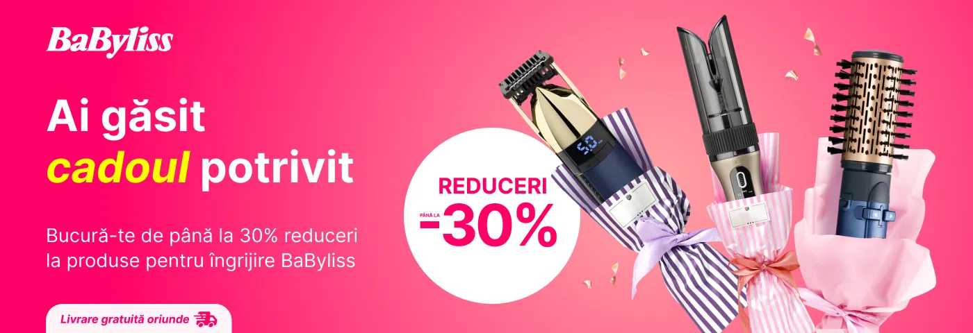 Ai găsit cadoul potrivit de la BaByliss cu super reduceri!