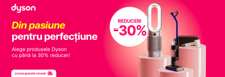 Reduceri de până la 30% la toate produsele Dyson!