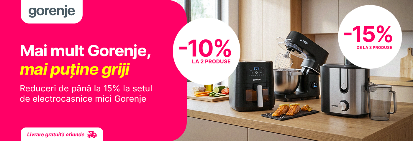 Casa mai confortabilă cu Gorenje!